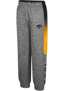 Youth Iowa Hawkeyes Grey Colosseum The Gang Bottoms Track Pants