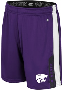 Youth K-State Wildcats Purple Colosseum Gumbaldia Shorts