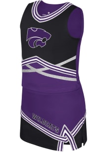 Girls K-State Wildcats Purple Colosseum Lollipop Park Cheer Set