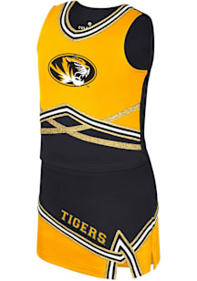 Colosseum Missouri Tigers Girls Black Lollipop Park Set Cheer