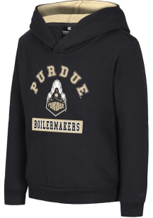 Toddler Purdue Boilermakers Black Colosseum Land Of Long Sleeve Hooded Sweatshirt