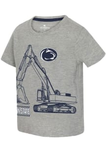 Toddler Penn State Nittany Lions Navy Blue Colosseum Excavator Short Sleeve T-Shirt