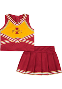 Colosseum Iowa State Cyclones Toddler Girls Cardinal Lollipop Park Sets Cheer