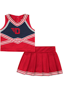 Colosseum Dayton Flyers Toddler Girls Red Lollipop Park Sets Cheer