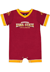 Colosseum Iowa State Cyclones Baby Cardinal Candy Kingdom Short Sleeve One Piece