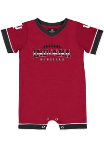 Baby Indiana Hoosiers Cardinal Colosseum Candy Kingdom Short Sleeve One Piece