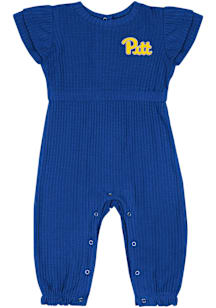 Colosseum Pitt Panthers Baby Blue Beautopia Short Sleeve One Piece