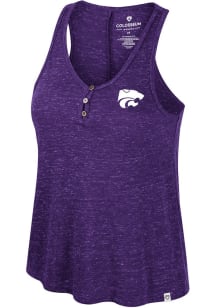 Womens K-State Wildcats Purple Colosseum Prudence Tank Top