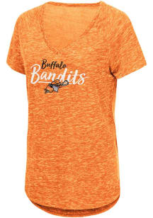 Colosseum Buffalo Bandits Womens Orange Gemma Short Sleeve T-Shirt