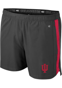 Mens Indiana Hoosiers Grey Colosseum Langmore Shorts