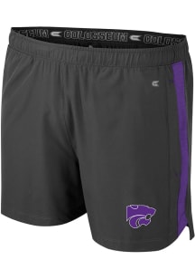 Colosseum K-State Wildcats Mens Grey Langmore Shorts