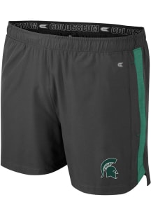 Mens Michigan State Spartans Grey Colosseum Langmore Shorts