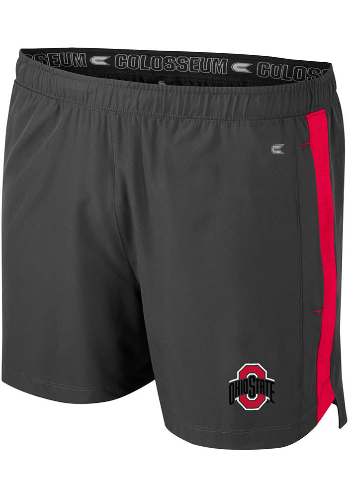 Colosseum Ohio State Buckeyes Mens Grey Langmore Shorts