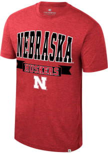 Colosseum Nebraska Cornhuskers Red Business Arrangement Short Sleeve Fashion T Shirt