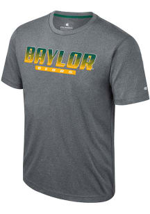 Colosseum Baylor Bears Grey Javi Short Sleeve T Shirt