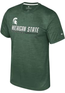 Michigan State Spartans Green Colosseum Langmore Short Sleeve T Shirt