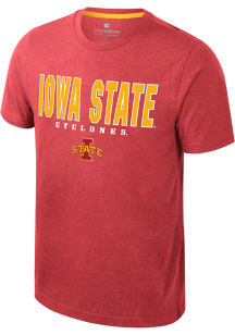 Colosseum Iowa State Cyclones Cardinal Bend Short Sleeve T Shirt
