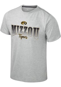 Colosseum Missouri Tigers Grey Roy Short Sleeve T Shirt