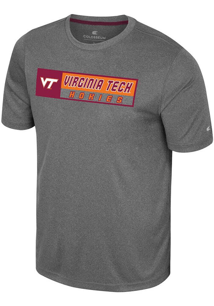 Colosseum Virginia Tech Hokies CHARCOAL Twin Short Sleeve T
