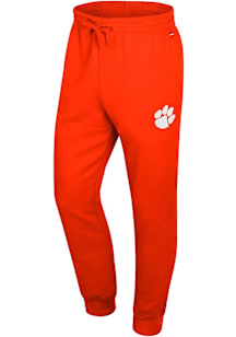 Colosseum Clemson Tigers Mens Orange Charlie Sweatpants
