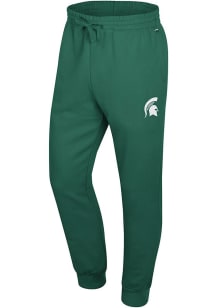 Mens Michigan State Spartans Green Colosseum Charlie Sweatpants