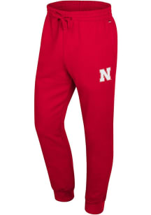Mens Nebraska Cornhuskers Red Colosseum Charlie Sweatpants