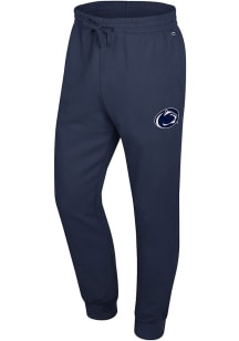 Mens Penn State Nittany Lions Navy Blue Colosseum Charlie Sweatpants