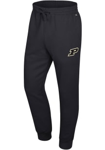 Mens Purdue Boilermakers Black Colosseum Charlie Sweatpants