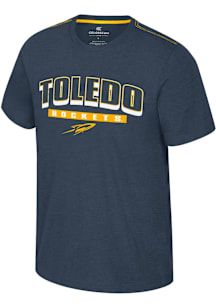 Colosseum Toledo Rockets Navy Blue Back in Business Short Sleeve T Shirt