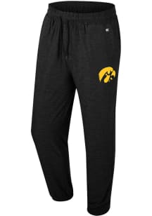 Mens Iowa Hawkeyes Black Colosseum Revolution Jogger Pants