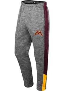 Colosseum Minnesota Golden Gophers Mens Grey Dozzer Tapered Pants