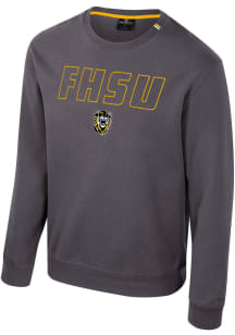 Colosseum Fort Hays State Tigers Mens Charcoal Zion Long Sleeve Crew Sweatshirt