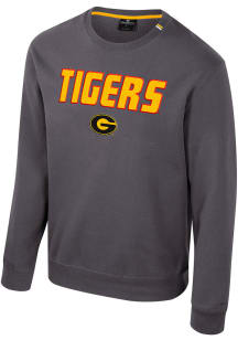 Colosseum Grambling State Tigers Mens Charcoal Zion Long Sleeve Crew Sweatshirt