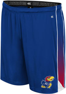 Colosseum Kansas Jayhawks Mens Blue Online Shorts