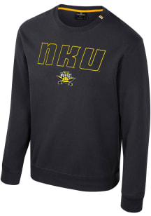 Colosseum Northern Kentucky Norse Mens Black Zion Long Sleeve Crew Sweatshirt