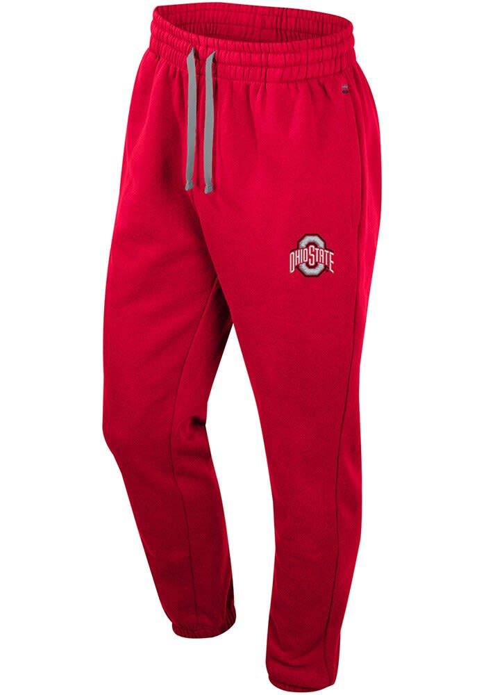 Colosseum Ohio State Buckeyes Mens Red Zion Sweatpants