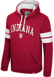 Mens Indiana Hoosiers Cardinal Colosseum The Game of Games Hooded Sweatshirt