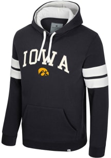 Mens Iowa Hawkeyes Black Colosseum The Game of Games Hooded Sweatshirt