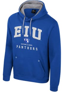 Colosseum Eastern Illinois Panthers Mens Blue Zion Long Sleeve Hoodie