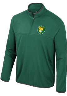 Colosseum Southeastern Louisiana Lions Mens Green Potential Long Sleeve 1/4 Zip Pullover
