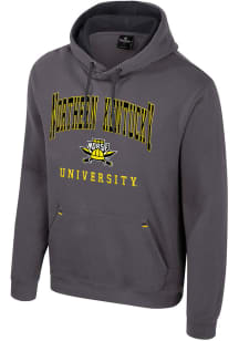 Colosseum Northern Kentucky Norse Mens Charcoal Zion Long Sleeve Hoodie