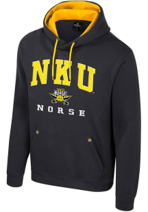 Colosseum Northern Kentucky Norse Mens Black Zion Long Sleeve Hoodie