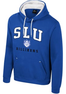 Colosseum Saint Louis Billikens Mens Blue Zion Long Sleeve Hoodie