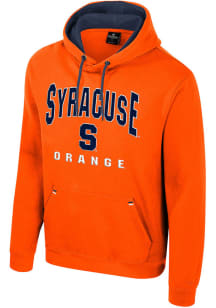 Colosseum Syracuse Orange Mens Orange Zion Long Sleeve Hoodie