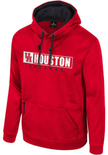 Colosseum Houston Cougars Mens Red Mainframe Hood