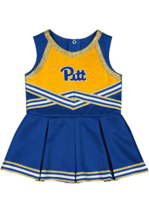 Baby Pitt Panthers Blue Colosseum Lollipop Park Cheer Set