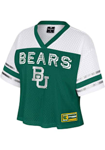 Baylor Bears Womens Colosseum Posh Fashion Football Jersey - Green