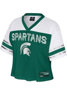 Womens Michigan State Spartans Green Colosseum Posh Jersey Fashion Football