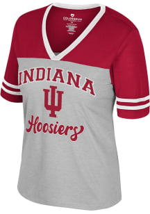 Indiana Hoosiers Grey Colosseum Second Choice Short Sleeve T-Shirt