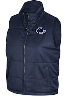 Womens Penn State Nittany Lions Navy Blue Colosseum Sylvie Vest